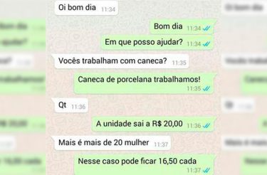 Esta conversa de Whats explica porque devemos respeitar o trabalho alheio!