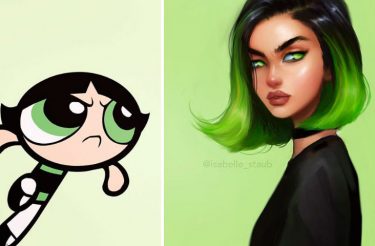 Esta ilustradora refez os personagens femininos dos desenhos animados e eles ficam melhores do que os originais!
