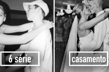 Lindas fotos “antes” e “depois” de 16 casais apaixonados são a prova do amor eterno!