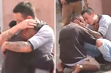 Pai conforta homem que acidentalmente atropelou sua filhinha
