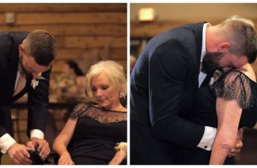Filho realiza último desejo da mãe: dançar com ela em seu casamento [Vídeo]