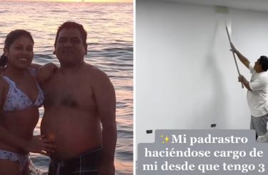 Padrasto criou a filha desde os 3 anos, a ajudou no seu negócio e recebe homenagem