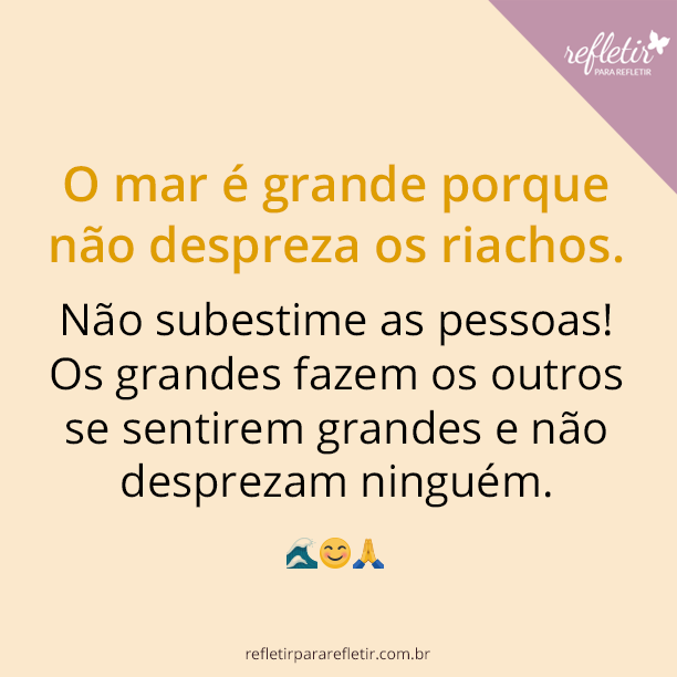 Frases de REFLEXÃO