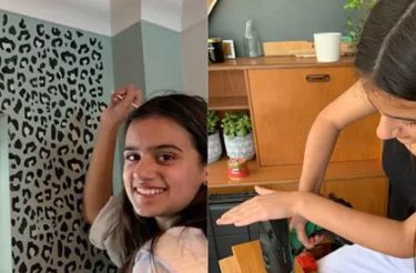 Menina de 12 anos reforma casa da família em uma semana