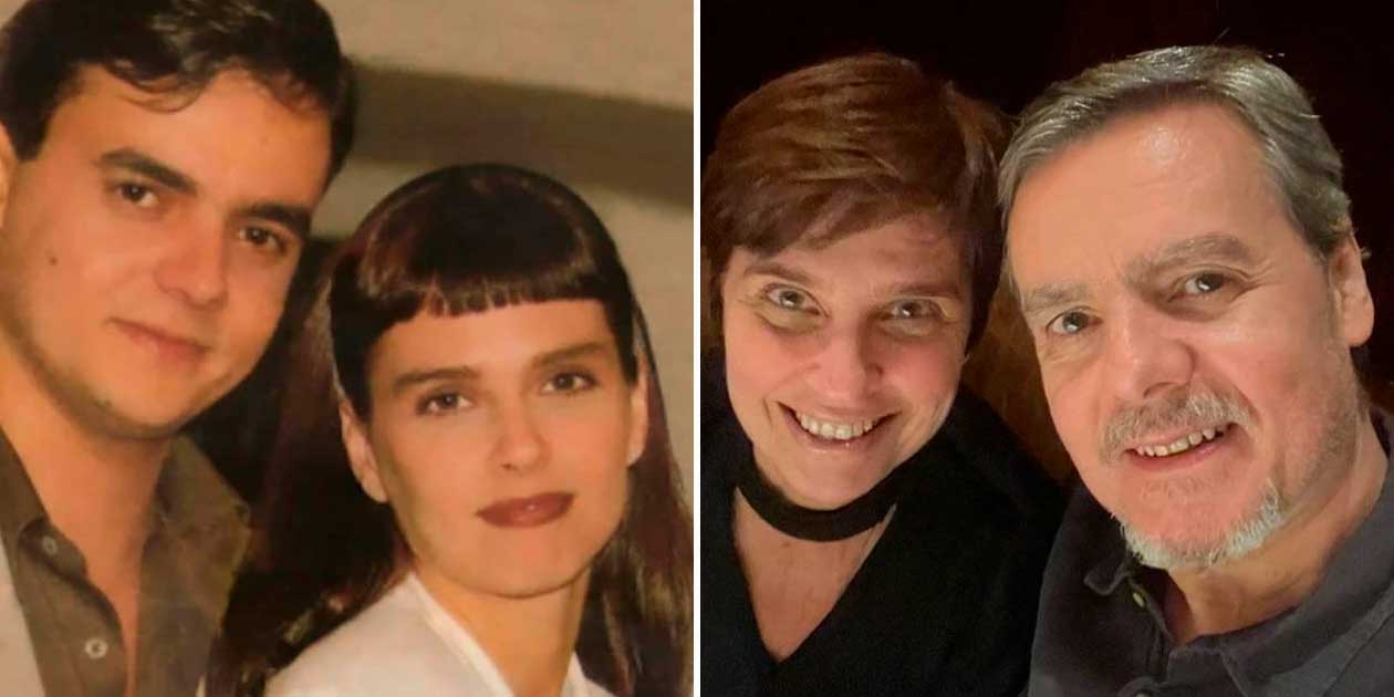 Cássio Gabus Mendes relembra início de namoro com Lídia Brondi