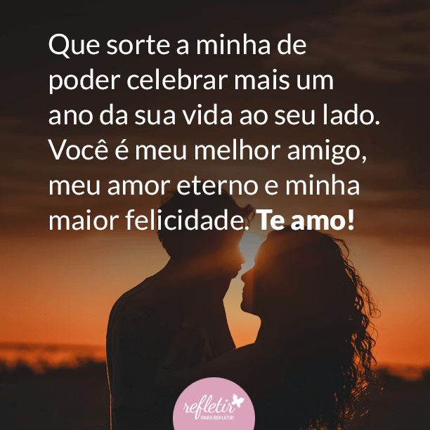 Frases de aniversário para marido
